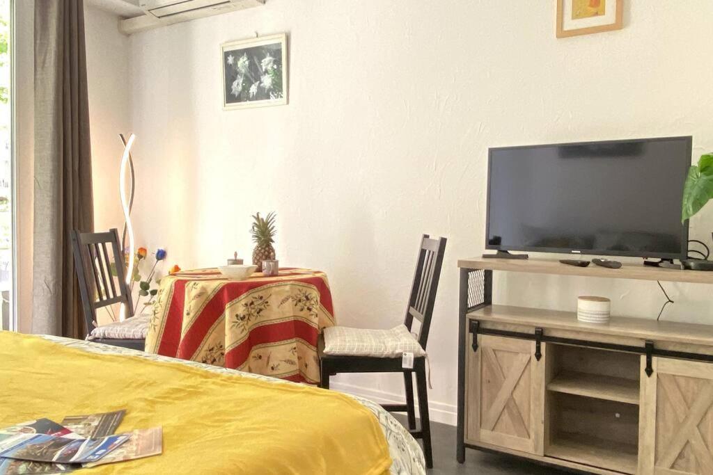Studio Balcon, Centre Ville, Proximite Plages, Commerces, Restaurants, Musees... Antibes Dış mekan fotoğraf