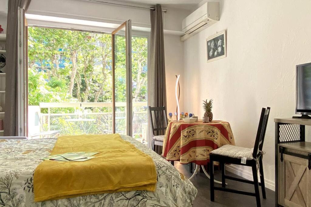 Studio Balcon, Centre Ville, Proximite Plages, Commerces, Restaurants, Musees... Antibes Dış mekan fotoğraf